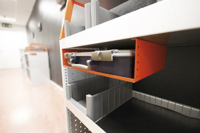 Houder voor Bedrijfswageninrichting